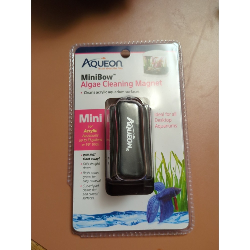 Aqueon Mini Aquarium Cleaning‎ Magnet for Glass & Acrylic Tanks - New